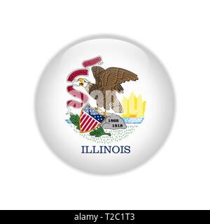 Country flag button web design Stock Vector