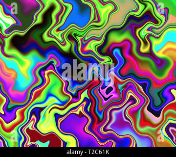 Abstract coloring background of the gradient with visual wave  and lighting effects Stock Photo