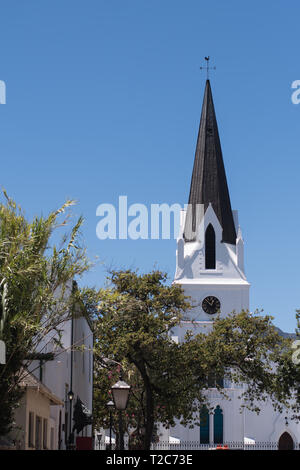 Dutch reform church in Stellenbosch Stock Photo