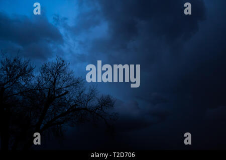 Storm Rolling In Stock Photo