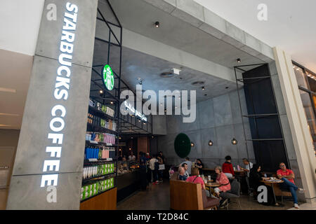 Starbucks Coffee shop at the Dubai Mall, Dubai, United Arab Emirates Stock Photo