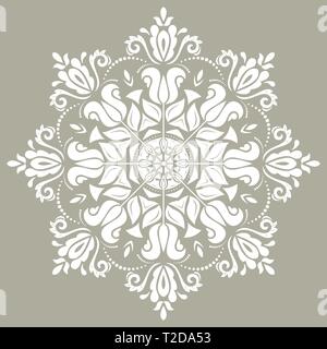 Elegant Vector Ornament in Classic Style Stock Vector