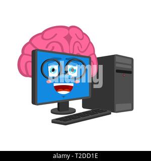 pc desktop memory cartoon vector illustration Stock Vector Image & Art ...