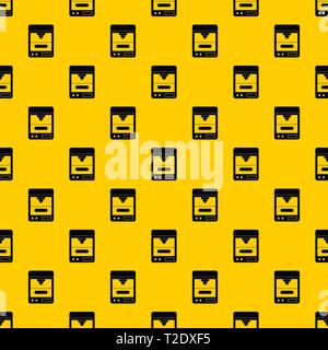 3D printer pattern vector Stock Vector