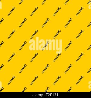 Vintage blacksmith pincers pattern vector Stock Vector