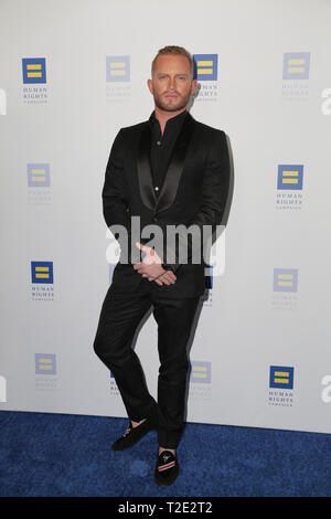 March 30, 2019 - U.S. - 30 March 2019 - Los Angeles, California - August Getty. The Human Rights Campaign 2019 Los Angeles Gala Dinner held at JW Marriott Los Angeles at L.A. LIVE. Photo Credit: PMA/AdMedia (Credit Image: © Pma/AdMedia via ZUMA Wire) Stock Photo