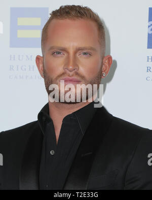 March 30, 2019 - U.S. - 30 March 2019 - Los Angeles, California - August Getty. The Human Rights Campaign 2019 Los Angeles Gala Dinner held at JW Marriott Los Angeles at L.A. LIVE. Photo Credit: PMA/AdMedia (Credit Image: © Pma/AdMedia via ZUMA Wire) Stock Photo