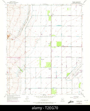 Waddell, Arizona, map 1957, 1:24000, United States of America by ...