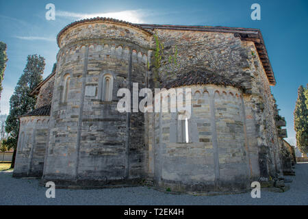 basilica of Santa Giulia of Bonate Sotto Bergamo Stock Photo