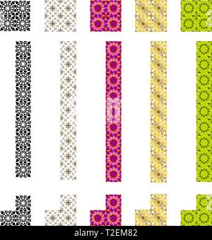 Pattern Geometric Islamic Background Template Vector Art Stock Vector