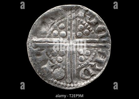 Penny of King Henry III Stock Photo