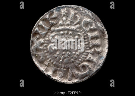 Penny of King Henry III Stock Photo