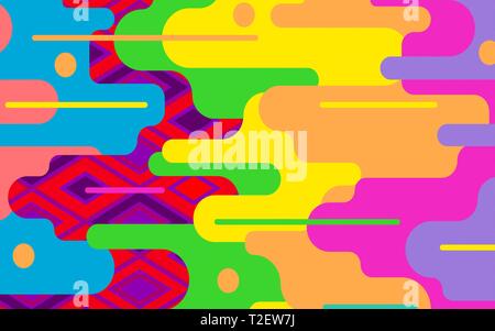 The background of the multi-colored rhombic. Suitable for the background of mobile phones Stock Vector