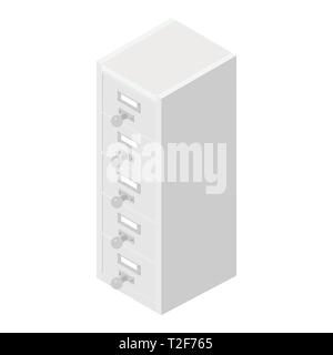Library or archive reference card catalog. Database, knowledge base concept Stock Vector