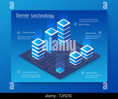 Digital technology design for creature concept future background abstract. A server of cloud tech network connects data science. Ultraviolet modern bu Stock Vector