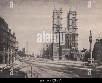 The Poets' Corner, Westminster Abbey Stock Photo