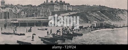 Sands and East Cliff, Bournemouth Stock Photo