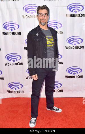 Anaheim, USA. 31st Mar, 2019. Lucky Yates at Photocall for the FX animation series 'Archer' at WonderCon 2019 at the Anaheim Convention Center. Anaheim, 31.03.2019 | usage worldwide Credit: dpa/Alamy Live News Stock Photo
