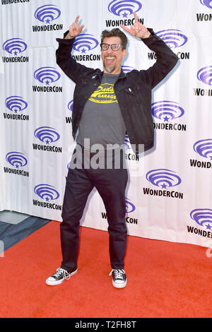 Anaheim, USA. 31st Mar, 2019. Lucky Yates at Photocall for the FX animation series 'Archer' at WonderCon 2019 at the Anaheim Convention Center. Anaheim, 31.03.2019 | usage worldwide Credit: dpa/Alamy Live News Stock Photo
