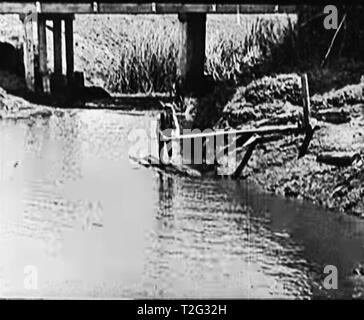 Buster Keaton vintage 1920 movie still Stock Photo