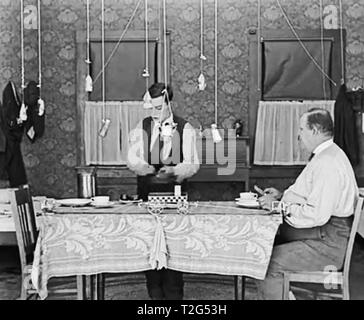 Buster Keaton vintage screen from 1920 Stock Photo