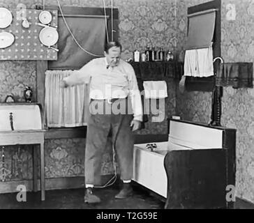 Vintage Buster Keaton movie still 1920 Stock Photo