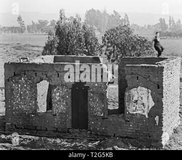 Vintage Buster Keaton movie still 1920 Stock Photo