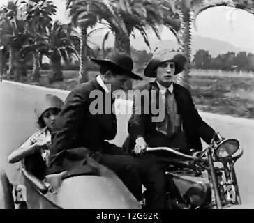 Buster Keaton vintage 1920s screenshot Stock Photo