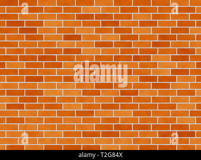 illustration of a red brick wall background Stock Photo