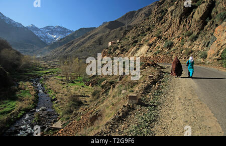 Toubkal, Atlas Mountains, Morocco Stock Photo