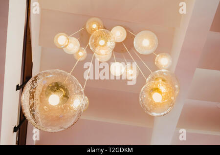 Vintage Lights Lamp Lamps Ceiling Decor Stock Photo 224551106 Alamy