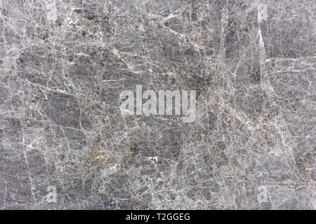 Black and white patterned real natural dark gray marble stone texture background for product design Stock Photo
