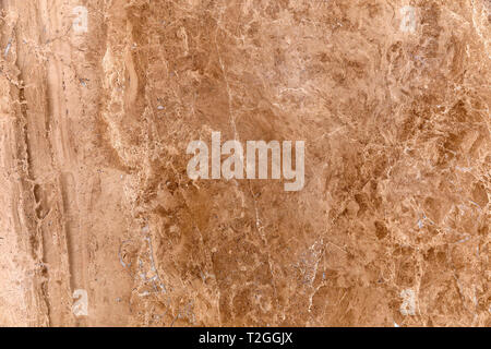 Brown patterned real natural marble stone texture background for product design Stock Photo