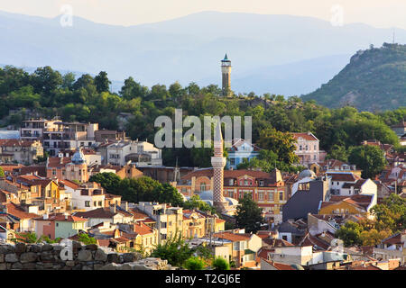 View of the city of Plovdiv, Bulgaria Stock Photo