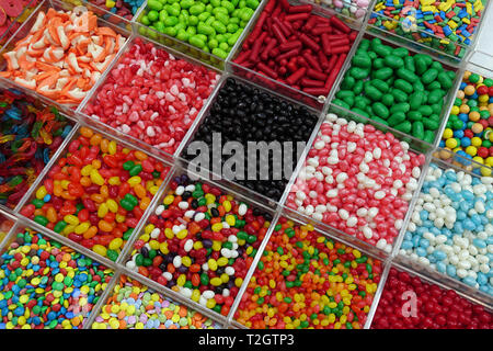 Assorted candy for sale in the Souk Stock Photo