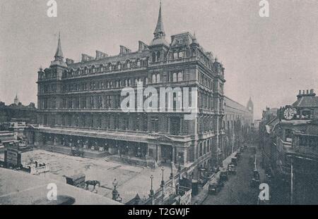 Cannon Street Railway Station Stock Photo