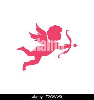 cupid-angel-of-love-silhouette