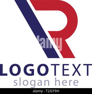 IR Initial letter logo icon vector template Stock Vector