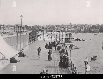 Ryde From The Pier Stock Photo