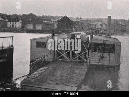 The Floating Bridge Stock Photo