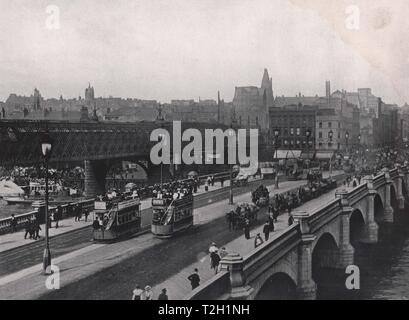 Jamaica Bridge, Glasgow Stock Photo