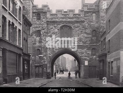 Clerkenwell - St. John's Gate Stock Photo