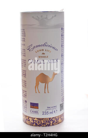 Camelicious Long Life Whole Camel Milk Stock Photo