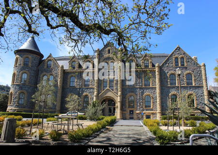 Montgomery Hall, San Francisco Theological Institute, San Anselmo, California Stock Photo