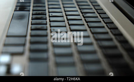 close up of keyboard selective focus Stock Photo