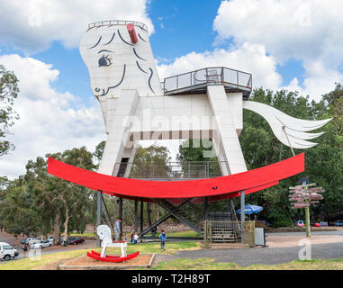The Big Rocking Horse in Gumeracha in South Australia's Adelaide Hills ...
