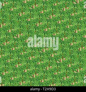 Isometric 3d Trees Forest Nature Elements Background For Landscape Design. Vector Illustration Isolated. Icons For City Maps, Games, And Your Town Stock Vector