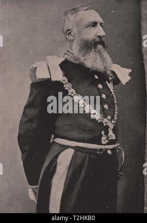 King Leopold II., Belgium Stock Photo
