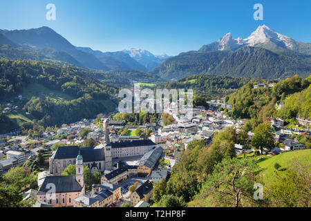 Mountainous landscape of Berchtesgaden in Germany, Europe Stock Photo