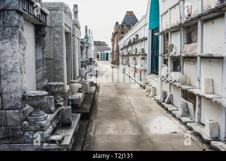 St. Roch cemetery in the St Roch neighborhood of New Orleans, Louisiana. Stock Photo